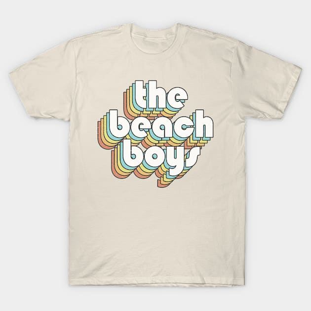 Retro The Beach Boys T-Shirt by Bhan Studio